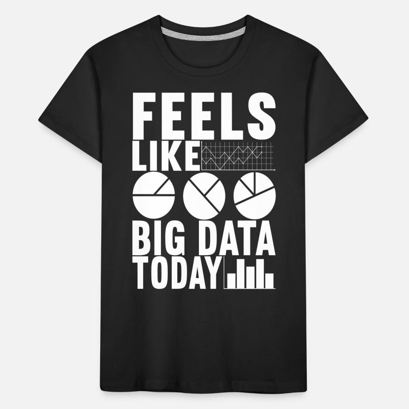 Analyste de données Data Scientist T-shirt bio Premium Enfant
