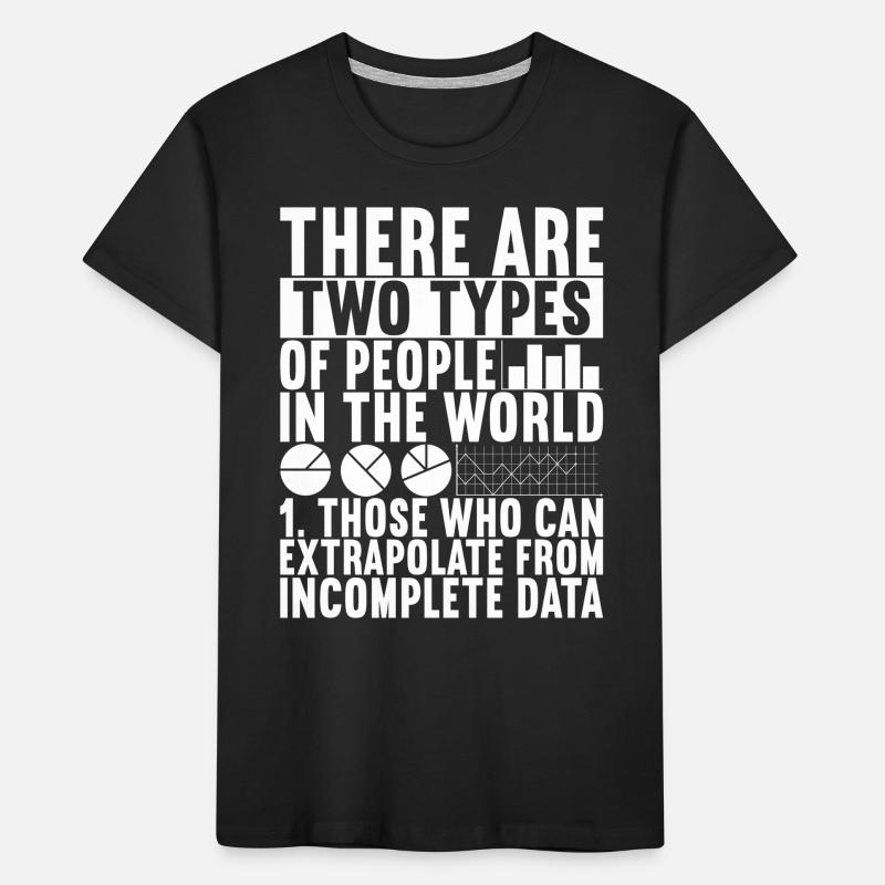Analyste de données Data Scientist T-shirt bio Premium Enfant