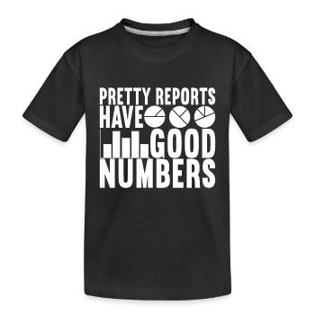 Data Scientist Data Analyst - Kinder Premium Bio T-Shirt - Schwarz - Vorne