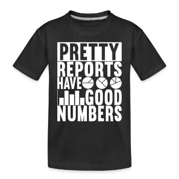 Data Scientist Data Analyst - Kinder Premium Bio T-Shirt - Schwarz - Vorne