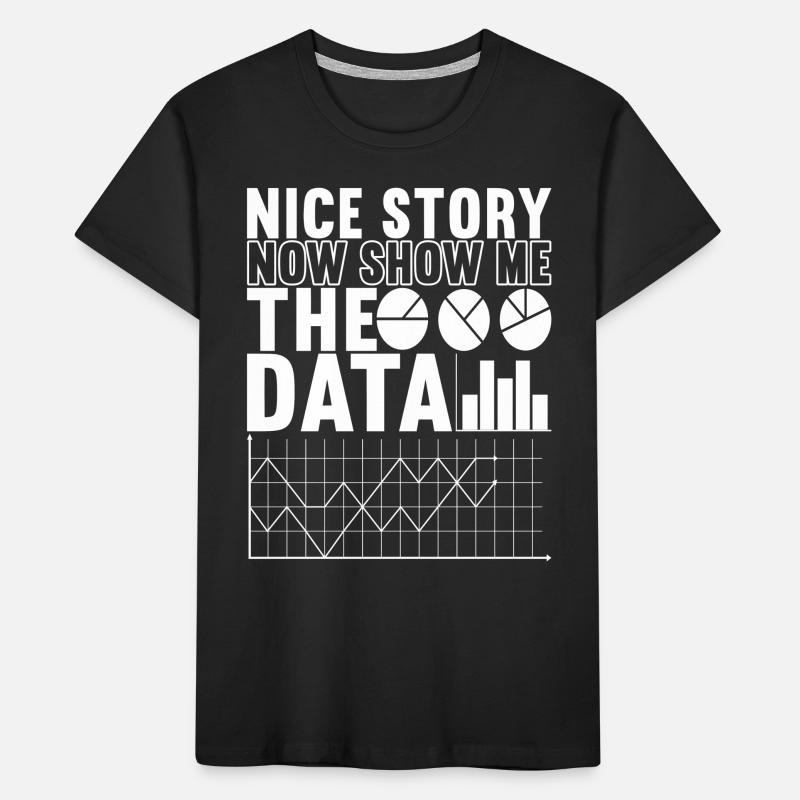 Data Scientist Data Analyst Kinder Premium Bio T-Shirt