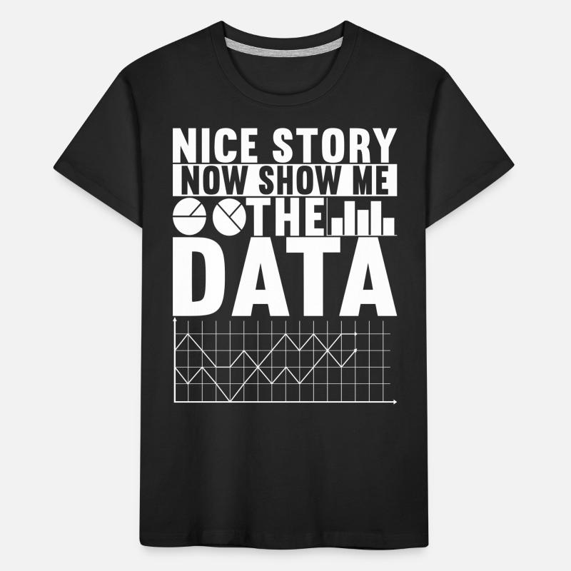 Data Scientist Data Analyst Kinder Premium Bio T-Shirt