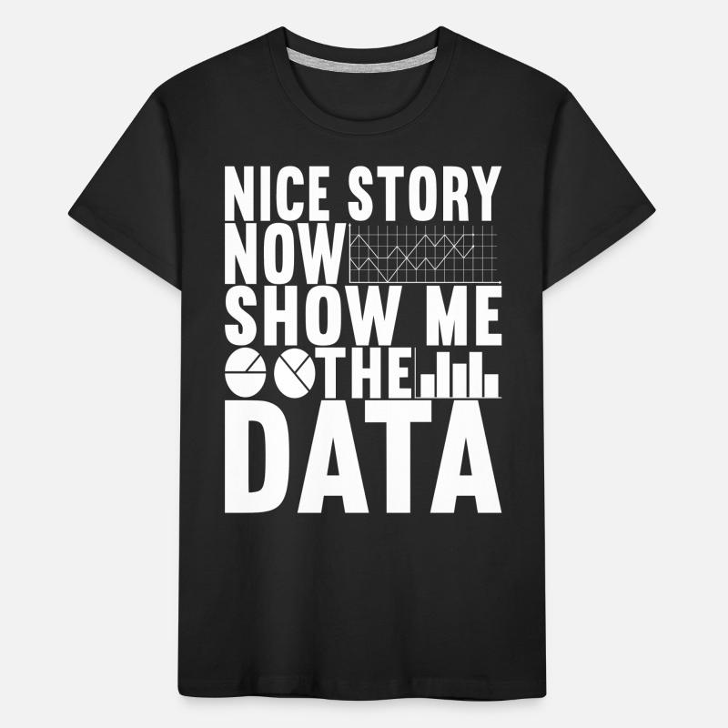 Data Scientist Data Analyst Kinder Premium Bio T-Shirt