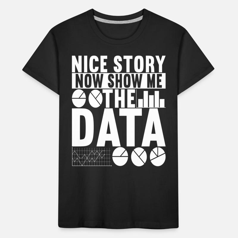 Data Scientist Data Analyst Kinder Premium Bio T-Shirt