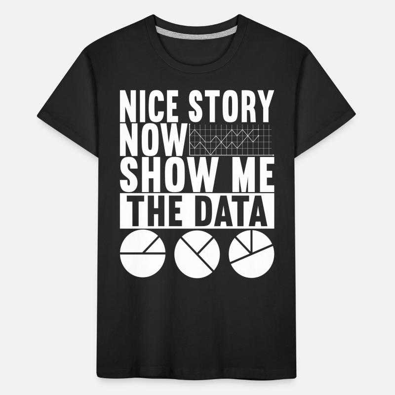 Data Scientist Data Analyst Kinder Premium Bio T-Shirt