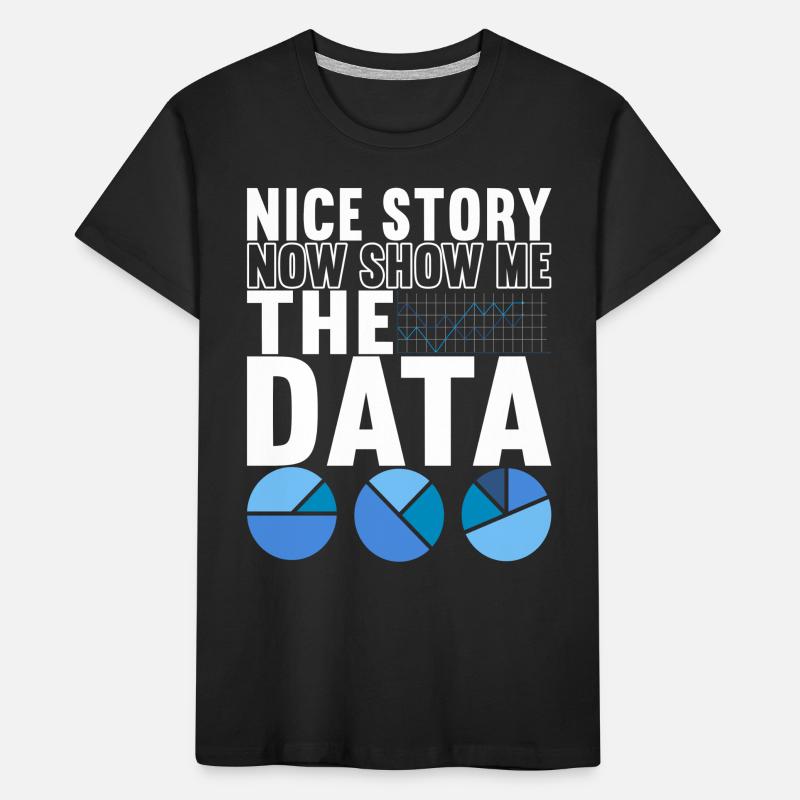 Data Scientist Data Analyst Kinder Premium Bio T-Shirt