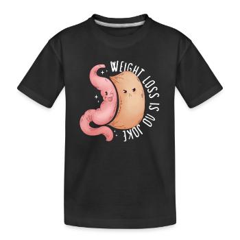 Sleeve gastrectomy sleeve gastrectomy - Kids' Premium Organic T-Shirt - black - Front