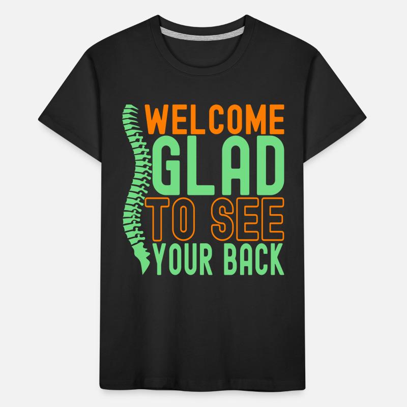 Chiropractor Chiropractic Physiotherapy Kids' Premium Organic T-Shirt