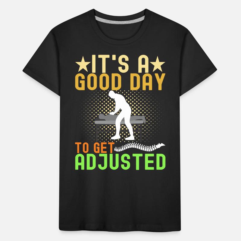 Chiropractor Chiropractic Physiotherapy Kids' Premium Organic T-Shirt