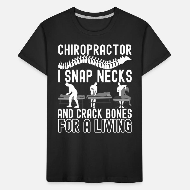 Chiropractor Chiropractic Physiotherapy Kids' Premium Organic T-Shirt