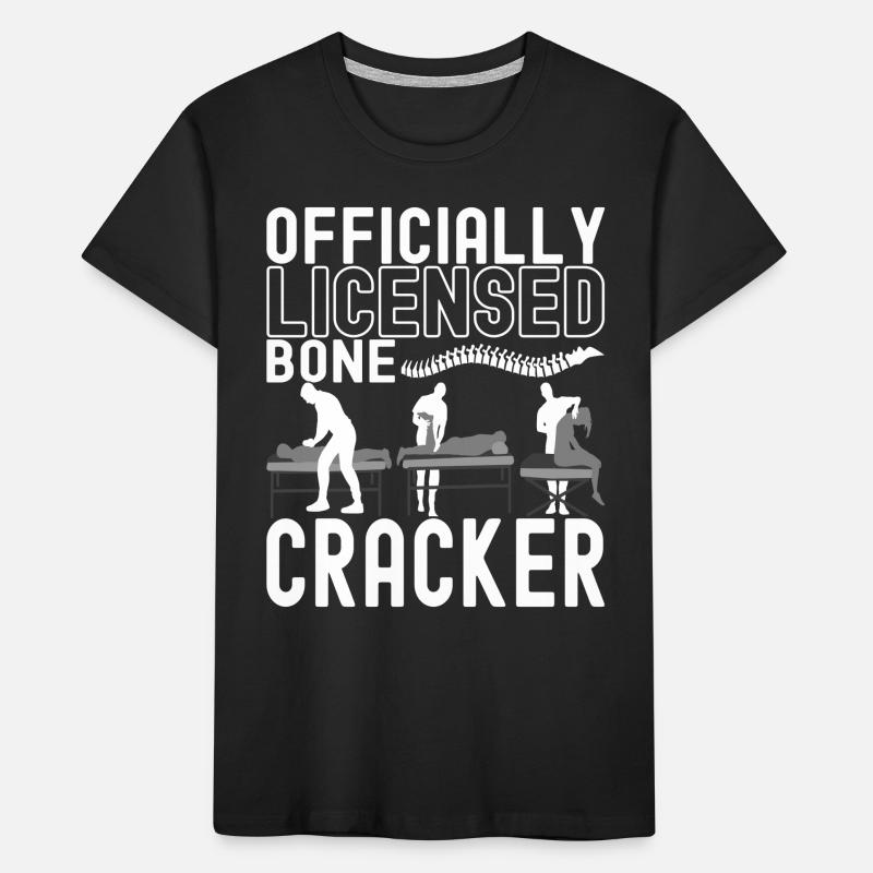 Chiropractor Chiropractic Physiotherapy Kids' Premium Organic T-Shirt