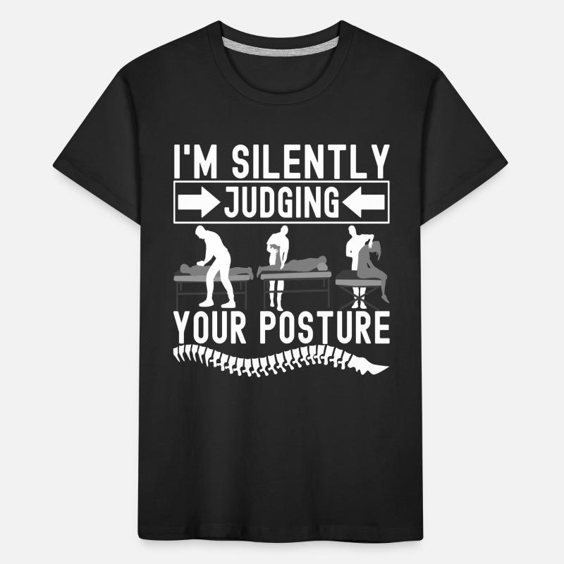 Chiropractor Chiropractic Physiotherapy Kids' Premium Organic T-Shirt