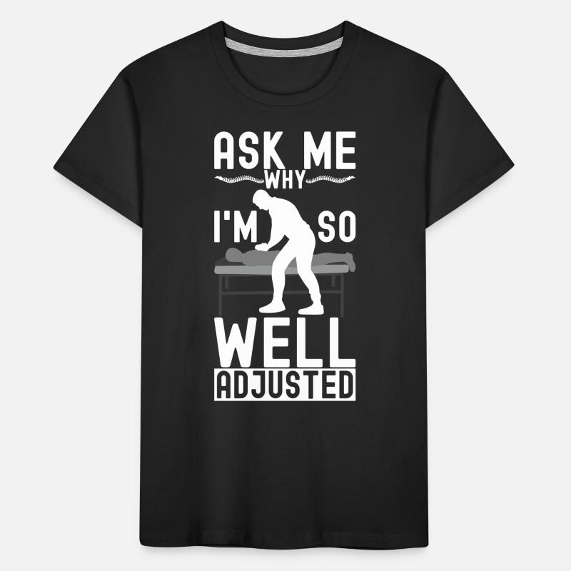 Chiropractor Chiropractic Physiotherapy Kids' Premium Organic T-Shirt