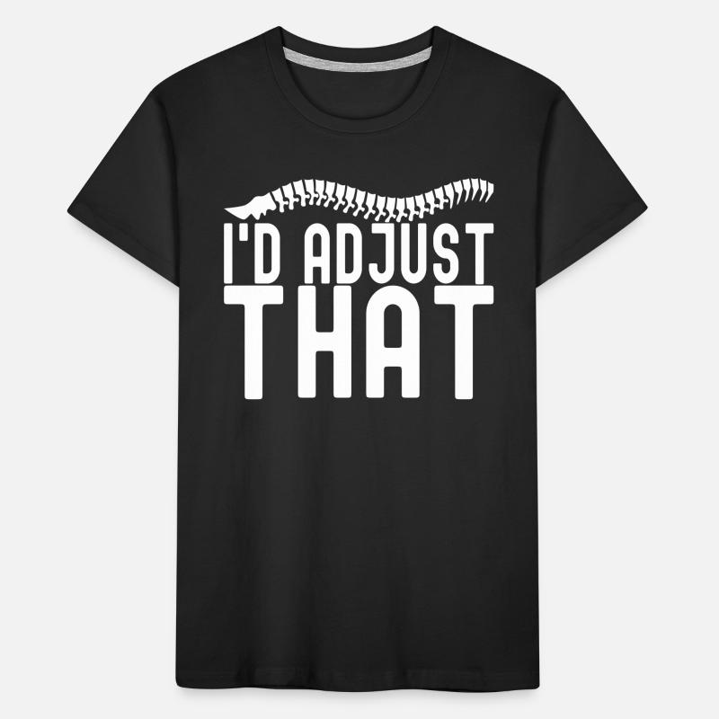 Chiropractor Chiropractic Physiotherapy Kids' Premium Organic T-Shirt