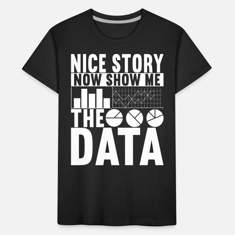 Data Scientist Data Analyst Kinder Premium Bio T-Shirt