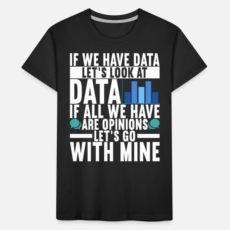 Data Scientist Data Analyst Kinder Premium Bio T-Shirt