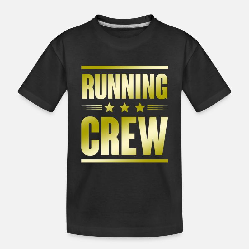Équipe de Course - T-shirt bio Premium Enfant - noir