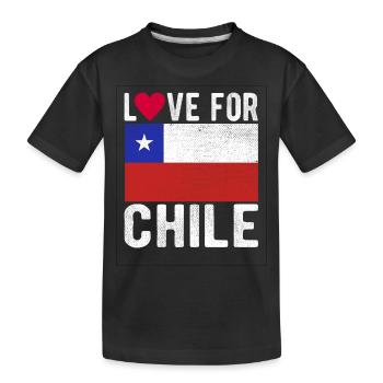 Chili Souvenir - T-shirt bio Premium Enfant - noir - Devant