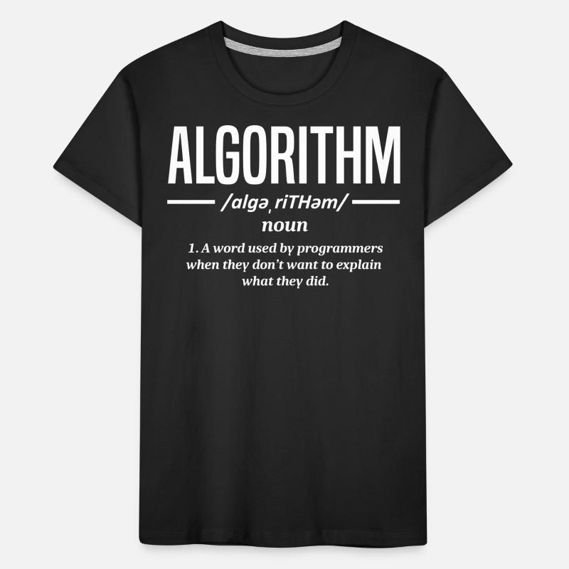 Algorithmus-Programmierer, Kodierung, Kodierer Kinder Premium Bio T-Shirt