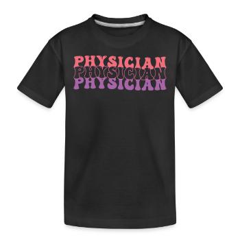 Infirmière Hippie - T-shirt bio Premium Enfant - noir - Devant
