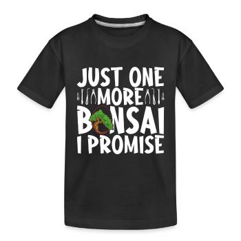 Bonsaï Bonsaï - T-shirt bio Premium Enfant - noir - Devant