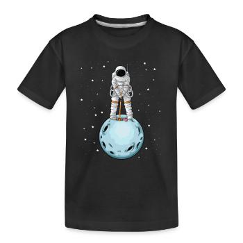 Croquet - Kids' Premium Organic T-Shirt - black - Front