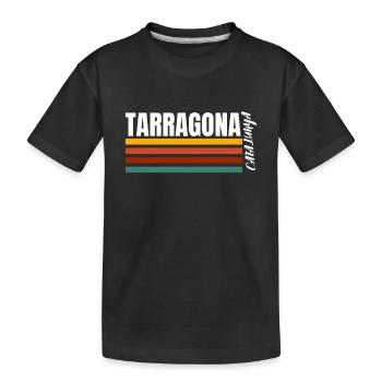 Bandera Independentista Catalana Estelada Negra - Kids' Premium Organic T-Shirt - black - Front