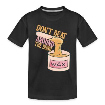 Kosmetikerin Kosmetik - Kinder Premium Bio T-Shirt - Schwarz - Vorne