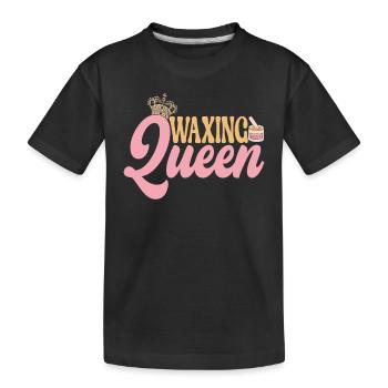 Kosmetikerin Kosmetik - Kinder Premium Bio T-Shirt - Schwarz - Vorne