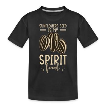 Tournesol - T-shirt bio Premium Enfant - noir - Devant