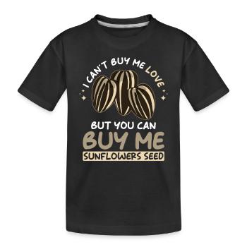 Tournesol - T-shirt bio Premium Enfant - noir - Devant