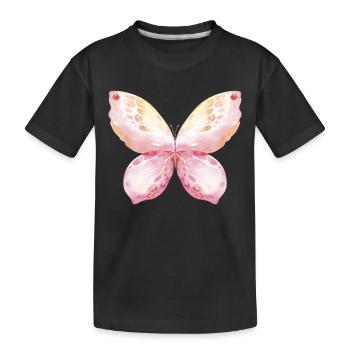 Butterfly Wings Butterfly Carnival Carnival - Kids' Premium Organic T-Shirt - black - Front