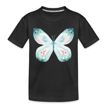 Butterfly Wings Butterfly Carnival Carnival - Kids' Premium Organic T-Shirt - black - Front