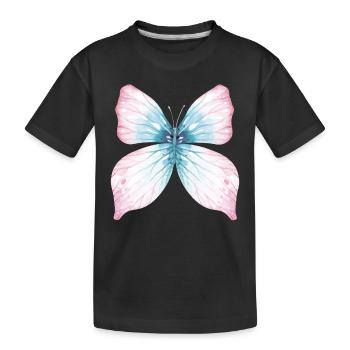 Butterfly Wings Butterfly Carnival Carnival - Kids' Premium Organic T-Shirt - black - Front