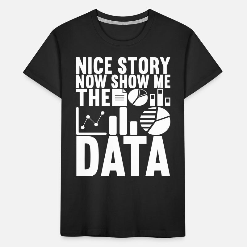 Data Scientist Data Analyst Kinder Premium Bio T-Shirt
