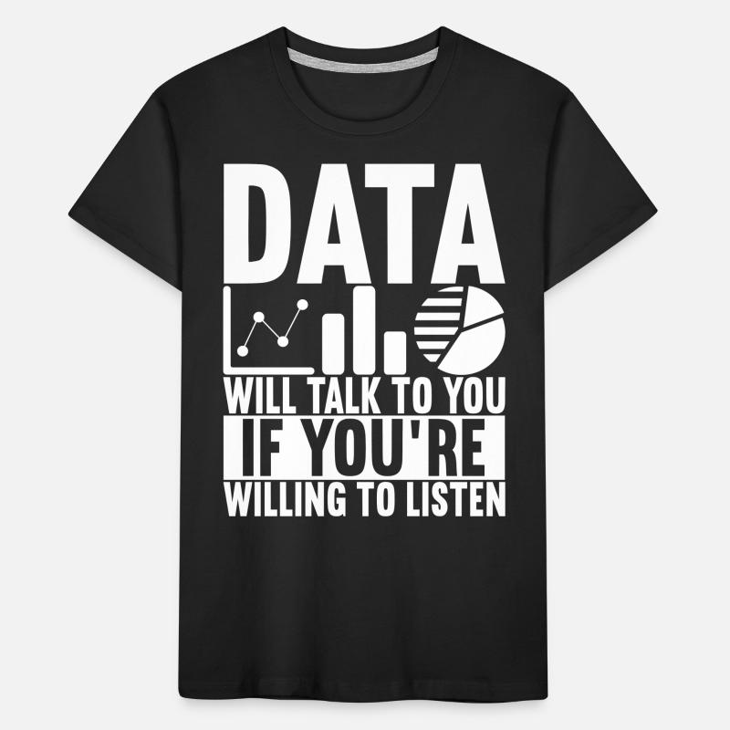 Data Scientist Data Analyst Kinder Premium Bio T-Shirt