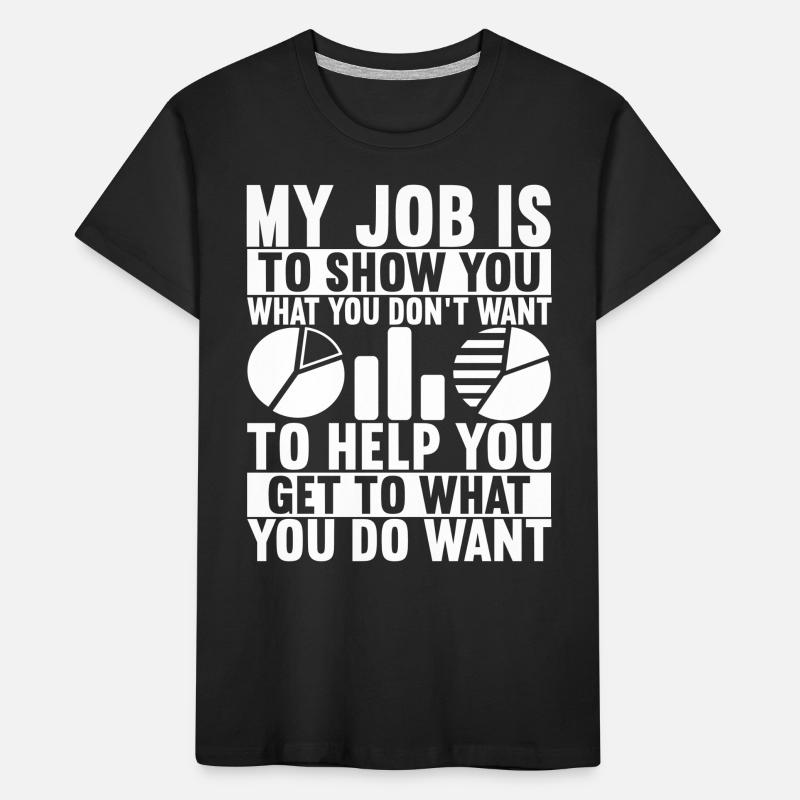 Data Scientist Data Analyst Kids' Premium Organic T-Shirt