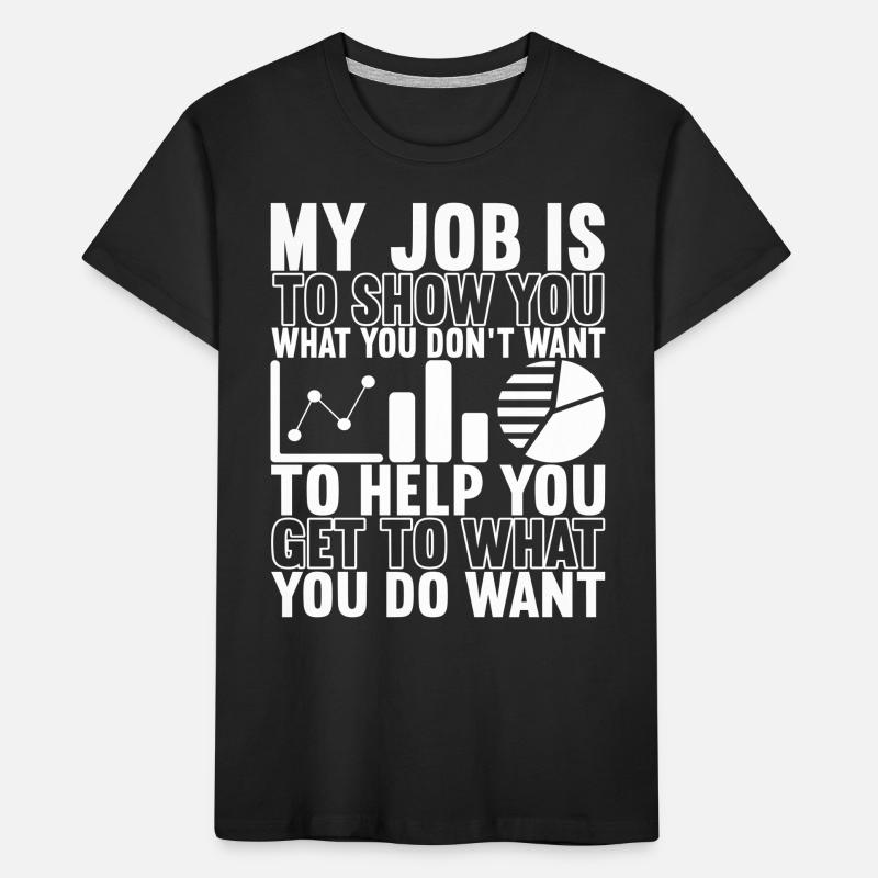 Data Scientist Data Analyst Kids' Premium Organic T-Shirt