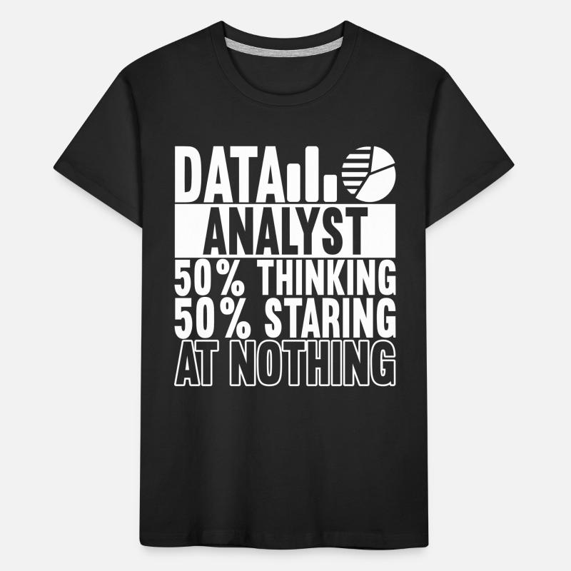 Data Scientist Data Analyst Kinder Premium Bio T-Shirt