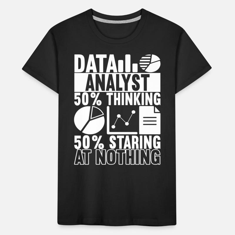 Data Scientist Data Analyst Kinder Premium Bio T-Shirt