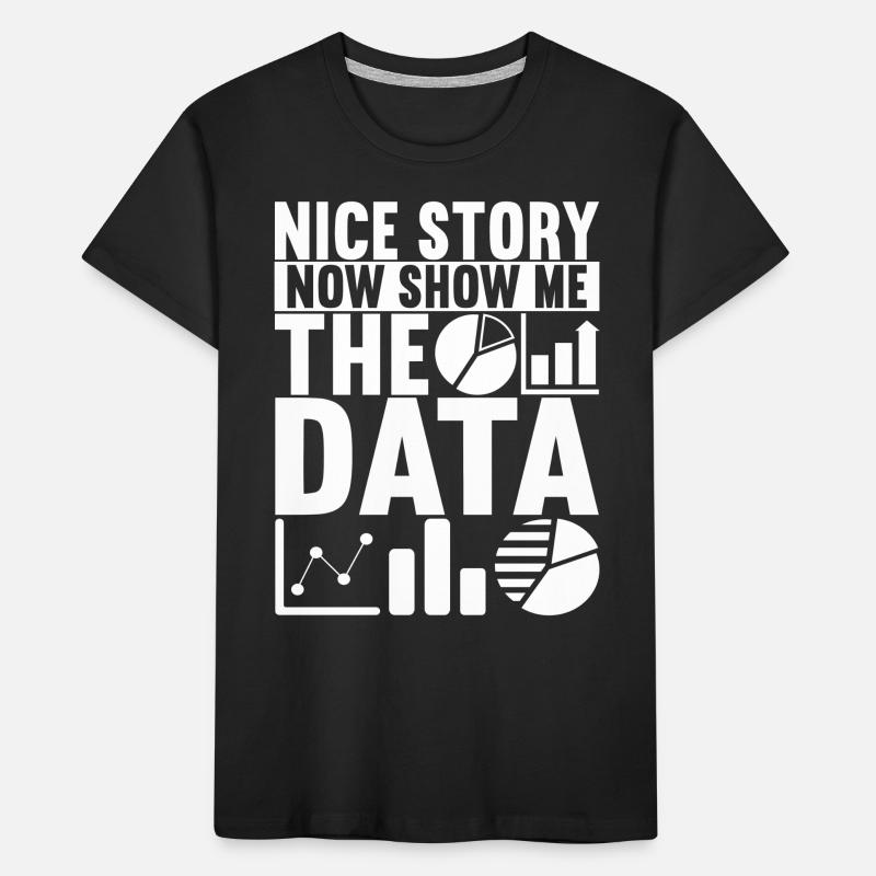 Data Scientist Data Analyst Kinder Premium Bio T-Shirt
