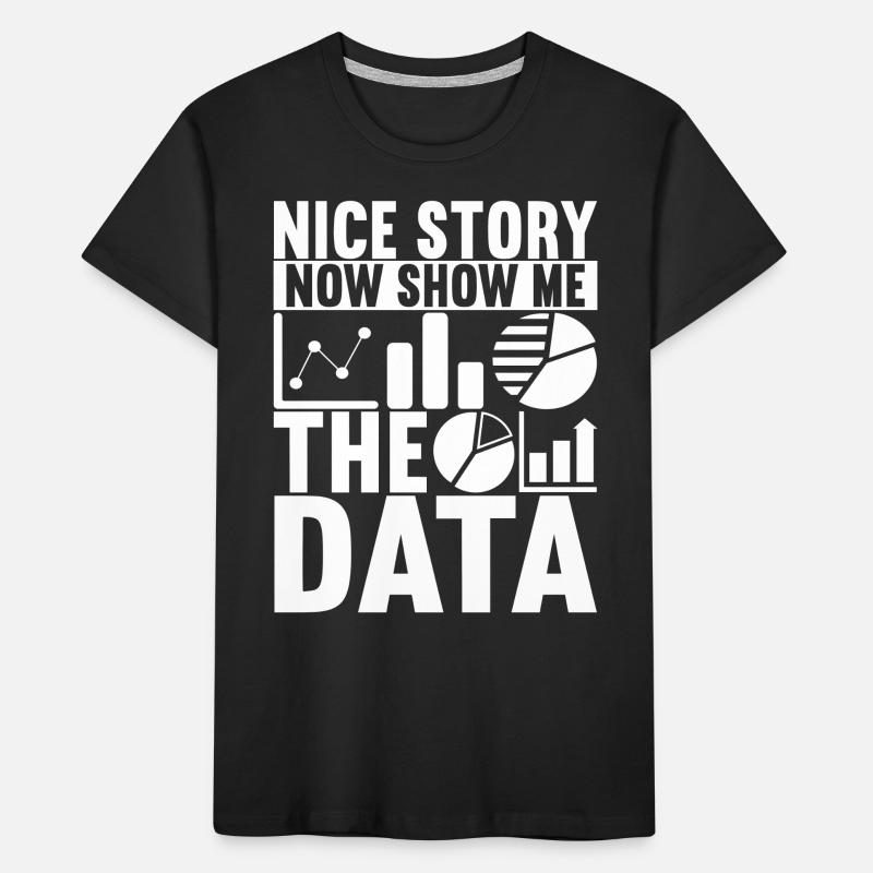 Data Scientist Data Analyst Kinder Premium Bio T-Shirt