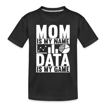 Data Scientist Data Analyst - Kinder Premium Bio T-Shirt - Schwarz - Vorne