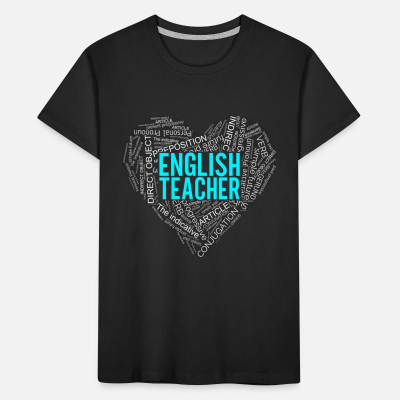 Professeur d’anglais Englisch Lehrer T-shirt bio Premium Enfant