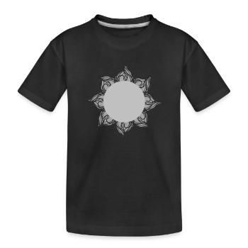 Sun Gothic - Kids' Premium Organic T-Shirt - black - Front