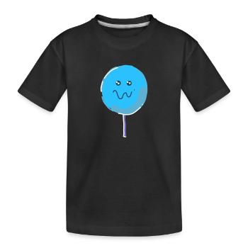 Kawaii Candy - Kids' Premium Organic T-Shirt - black - Front
