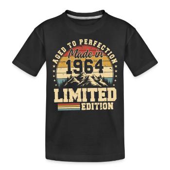 One of a kind since 1964 - Kids' Premium Organic T-Shirt - black - Front