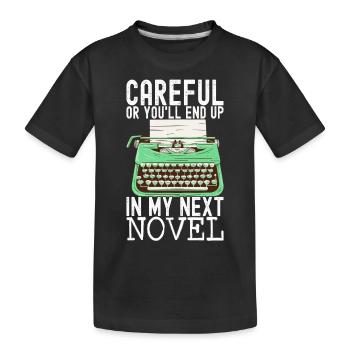 Auteur Schreiber - T-shirt bio Premium Enfant - noir - Devant