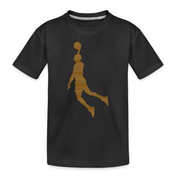 Basket-ball - T-shirt bio Premium Enfant - noir - Devant