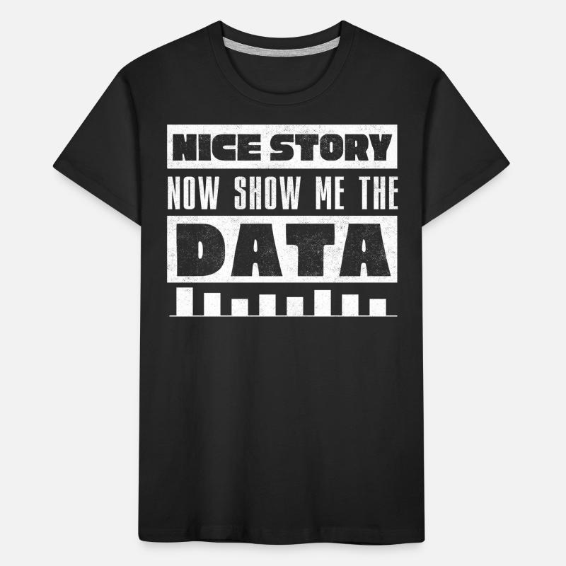 Data Analyst, Data Engineer Kids' Premium Organic T-Shirt